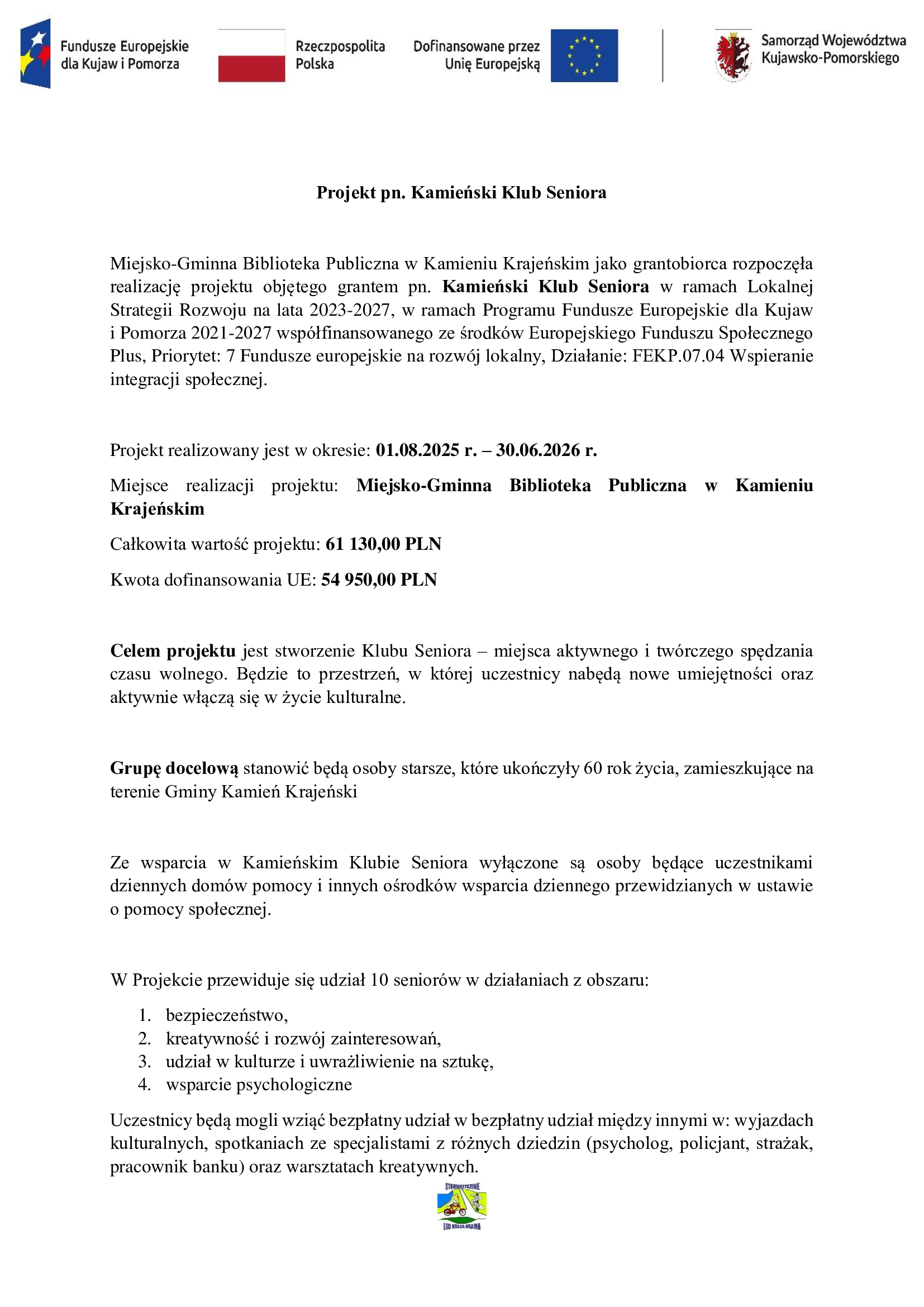 informacje o projekcie